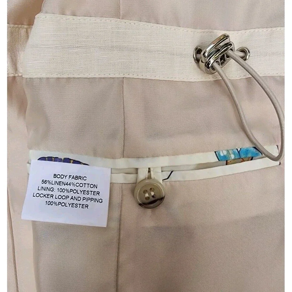 Peter Millar Women Linen/ Cotton Field Beige Discovery Jacket , Size Large‎ - Picture 14 of 15